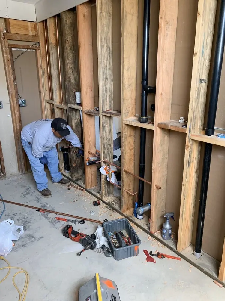 Commercial rough-in plumbing for Commercial Plumbing in Bloomingdale